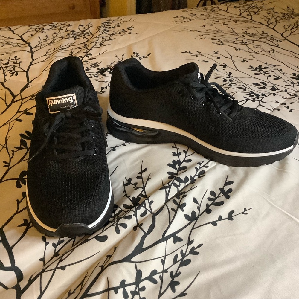 Black Sneakers Size 9.5